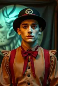 Tower Terror Bellhop Costume face swap