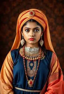 Traditional Costume Rajasthan face swap