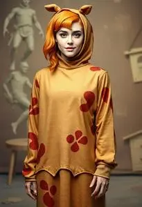 Scooby Character Costume face swap