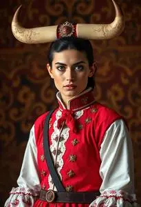 Spanish Bull Fighter Costume face swap