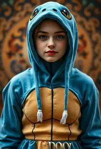 Squirtle Costume face swap