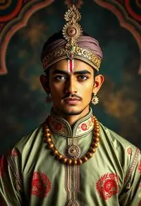 Shrikrishna Male Costume face swap
