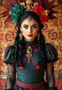 Sirena Loteria Costume face swap