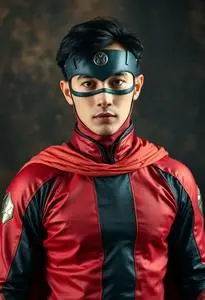 Super Hero Kostum Costume face swap