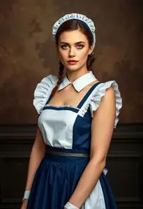 Swedish Maid Costume face swap
