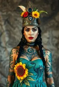 Tattoo Fantasy Island Costume face swap