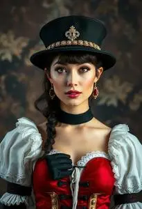 Ring Mistress Costume face swap