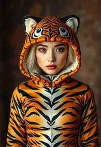 Tigress Costume face swap