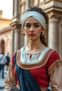 Rome National Costume face swap