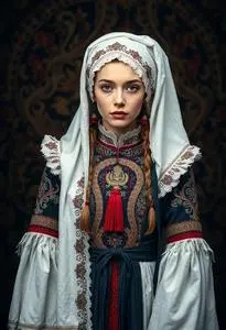 Russian Costume United Nation face swap