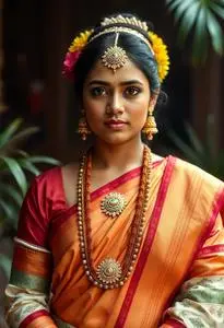 Onam Festival Costume face swap