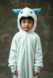Pokmon Mewtwo Kid Kigurumi Costume face swap