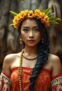 Polynesian Costume Female face swap