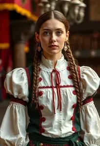 Morris Dancing Outfit Costume face swap