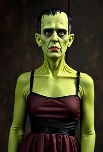 Munsters Costume face swap