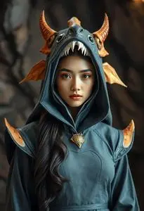 Mythical Creature Costume face swap