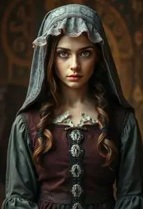 Medieval Wench Costume face swap