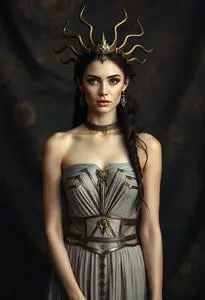 Nyx Goddess Costume face swap