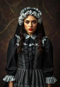 Mistress Costume Fancy Dress face swap