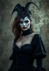 Mistress Evil Costume face swap
