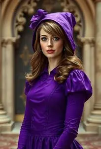Lizzie Mcguire Movie Purple Costume face swap