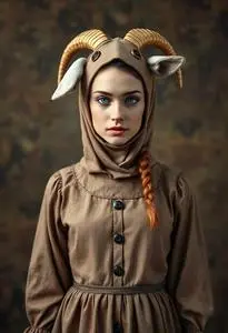Lonely Goatherd Costume face swap