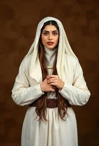 Jesus Costume Woman face swap
