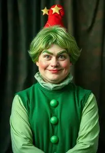 Jolly Green Giant Costume face swap