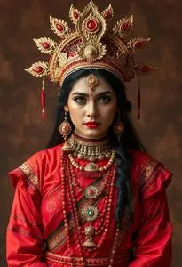 Kali Maa Costume face swap