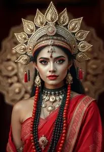Kali Mata Costume face swap