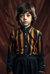 Kid Joey Ramone Costume face swap