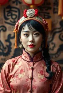 Kung Hustle Landlady Costume face swap