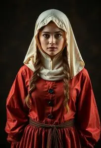 Inexpensive Costume Woman face swap