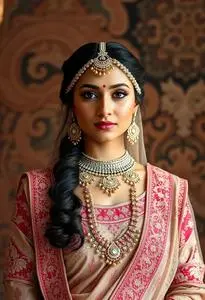 Gujarati Lehenga Costume face swap