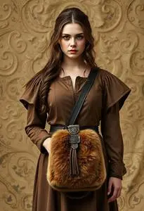 Hermiones Mokeskin Pouch Costume Bag face swap