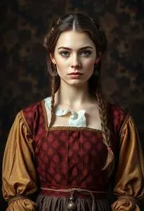Historically Accurate Renaissance Costume face swap