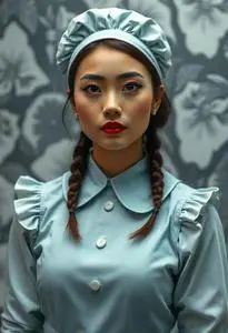 Housekeeper Costume face swap
