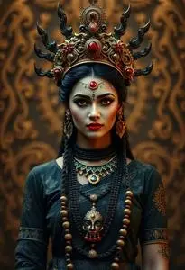 Goddess Kali Kali Costume face swap