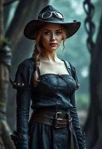 Huntress Costume face swap