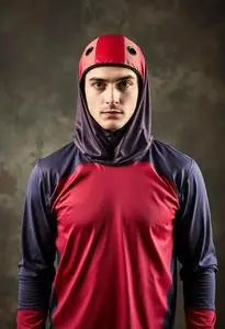Adult Dodgeball Costume face swap
