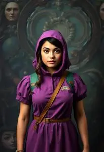 Adult Dora Explorer Costume Face Swap
