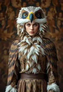 Adult Falcon Costume face swap