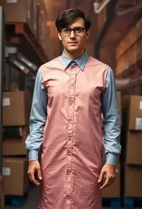 Adult Office Dunder Mifflin Warehouse Costume face swap