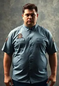 Adult Plus Size Tsa Costume Shirt Male face swap