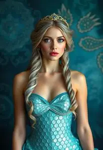 Alana Mermaid Costume face swap