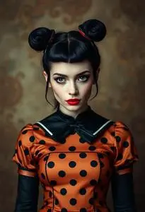Alice Bendy Costume face swap