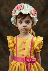 Alices Bakery Toddler Rosa Classic Costume face swap