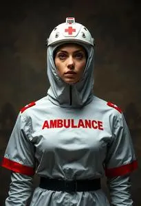 Ambulance Costume face swap