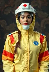 Ambulance Costume face swap