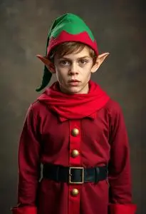 Angry Elf Costume face swap